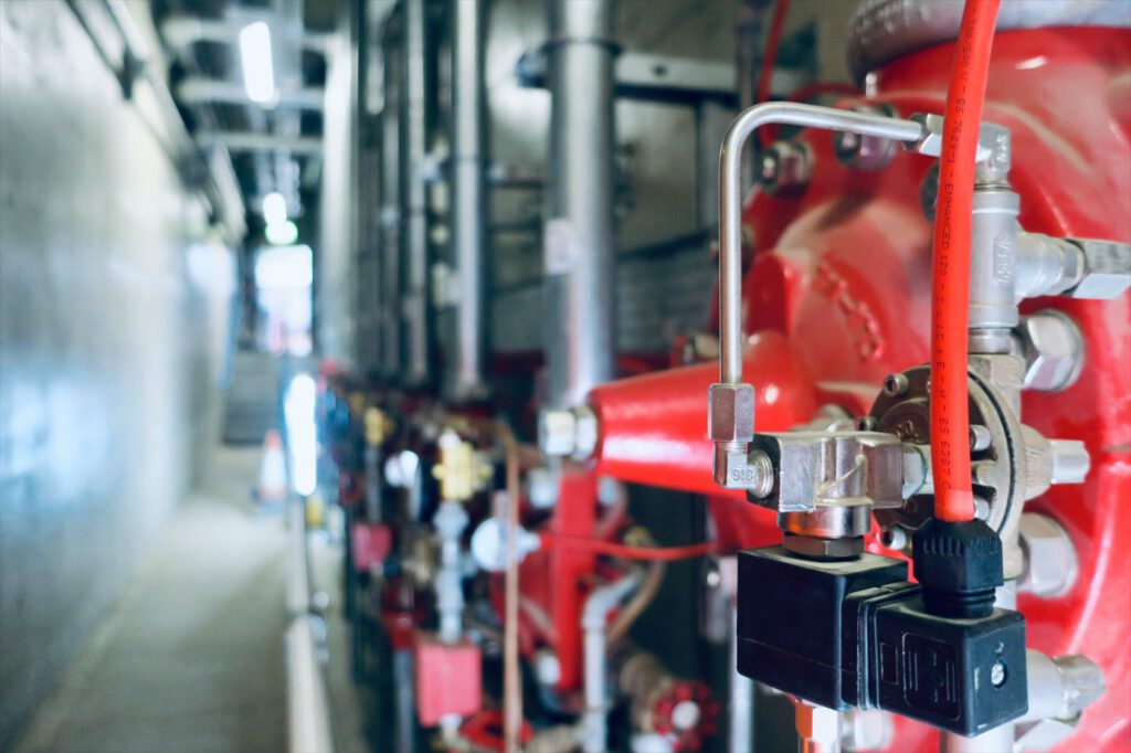 Brandschutztechnische Sanierung Sprinkleranlage