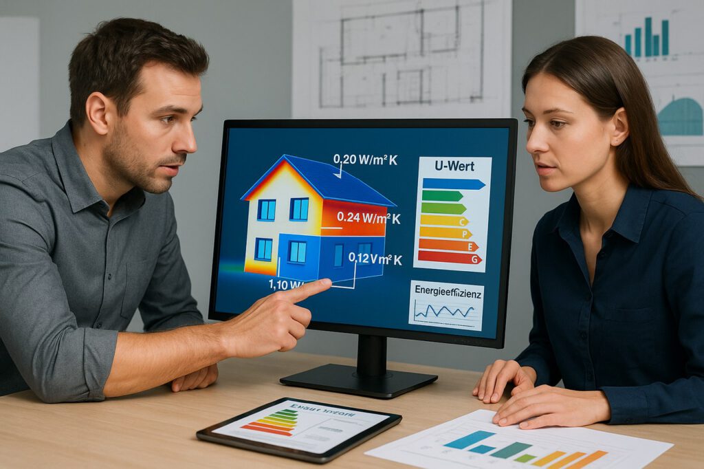Wärmeschutzplanung Bauprojekte mit U-Wert-Berechnung und Energieberatung